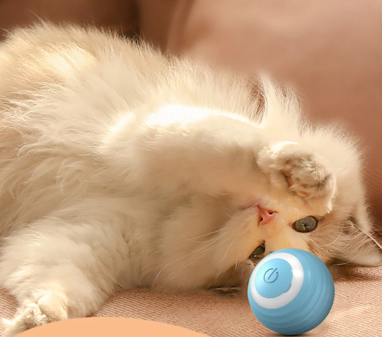 Cat Interactive Ball Electric Automatic Rolling Ball Smart Toys for Cats Smart Cat Toy Rotating Ball Cat Game Accessories
